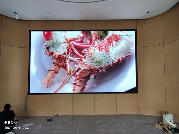 达坂城会议室p2室内led大屏